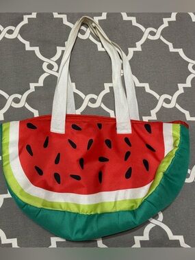 Women's Watermelon Bag - Green & Red